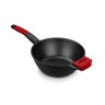 Wok Pan BRA PREMIERE Red/Black (Ø 28 cm)