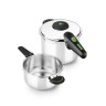 Pressure cooker Monix PRESTO 4 + 6 L (2 pcs)