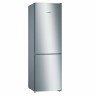 Combined Refrigerator BOSCH KGN36VIEA  Stainless steel (186 x 60 cm)