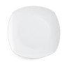 Flat plate Quid Novo Vinci Ceramic White (26,6 cm) (Pack 6x)