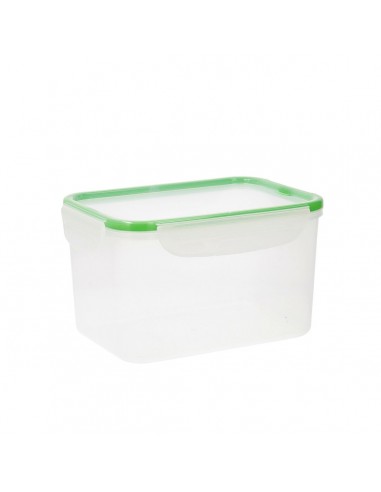 Lunch box Quid Greenery 2,8 L Transparent Plastic (Pack 4x)