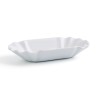 Snack tray Quid Gastro Fun Ceramic White (20,5 x 11 x 3,5 cm) (Pack 12