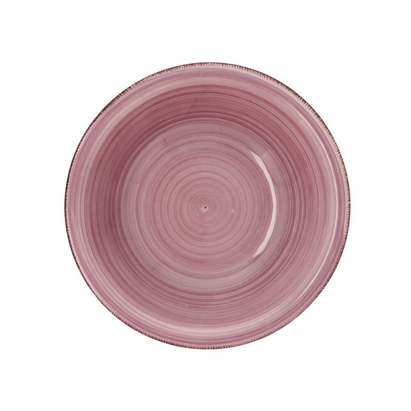 Salad Bowl Quid Vita Peoni Ceramic Pink (23 cm) (Pack 6x)