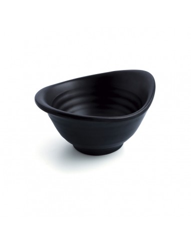 Snack tray Quid A'Bordo Black Plastic (12 cm) (Pack 12x)