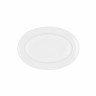 Serving Platter Bidasoa Glacial Ceramic White (26 x 18 cm) (Pak 6x)