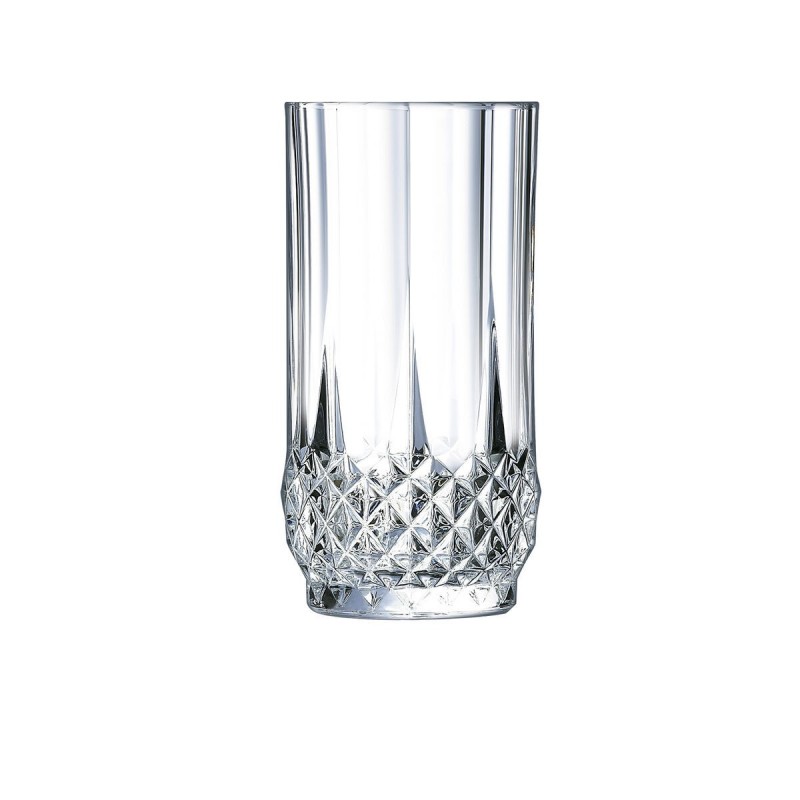 Glass Cristal d’Arques Paris Longchamp Transparent Glass (28 cl) (Pack