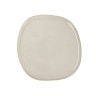 Flat plate Bidasoa Ikonic Ceramic White (26,5 x 25,7 x 1,5 cm) (Pack 4