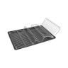 Draining Rack for Kitchen Sink Metaltex Wing-tex Metal (50 x 31 x 11 c