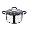 Casserole with lid Masterpro foodies bgmp-1502-bk Stainless steel (5 L